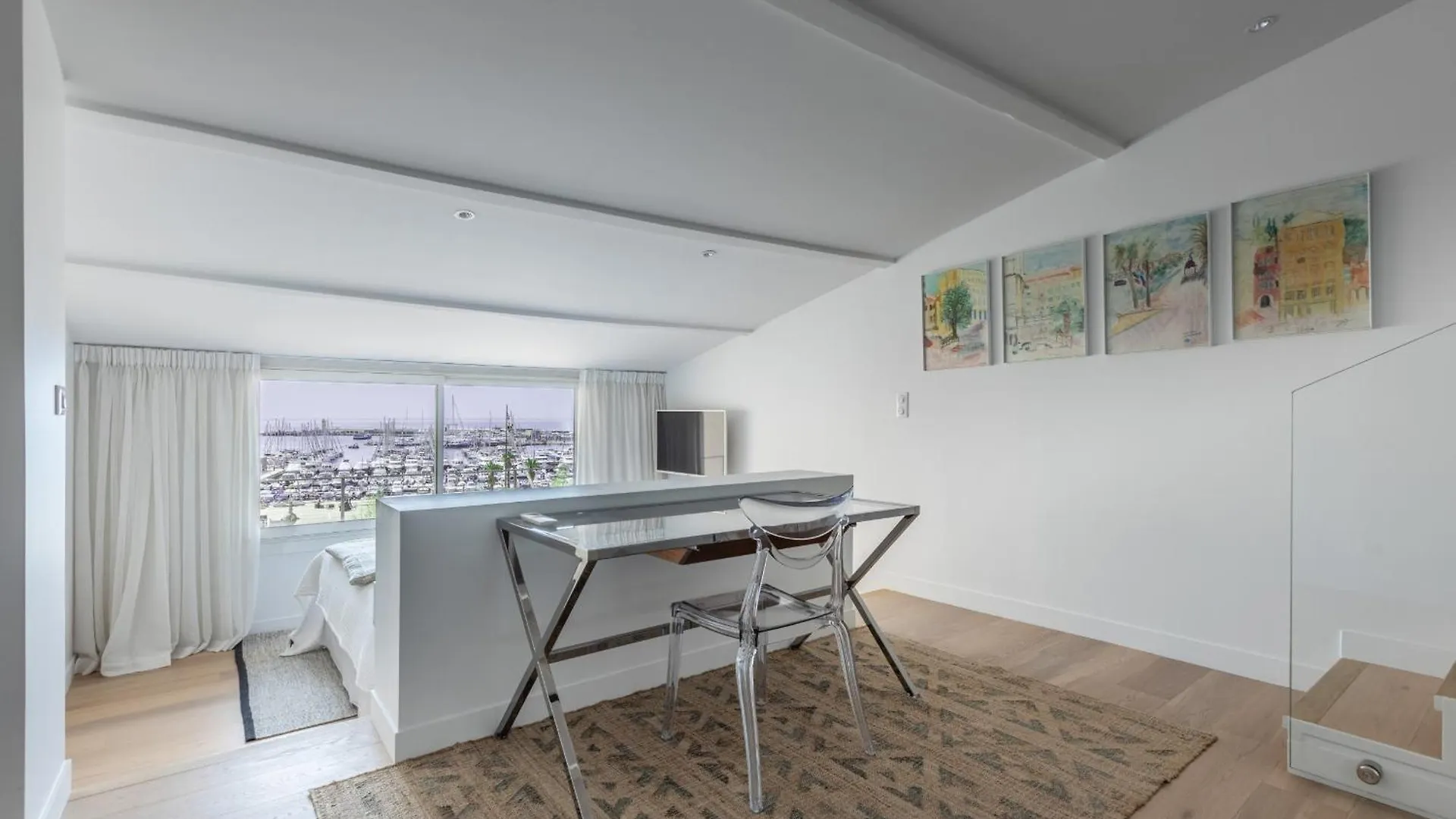 A3B047 Triplex Moderne Terrasse Vue Mer Cannes Francie